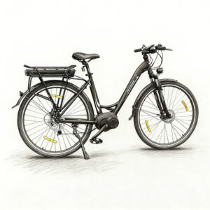 The black car with a rear coat hanger unfolds.